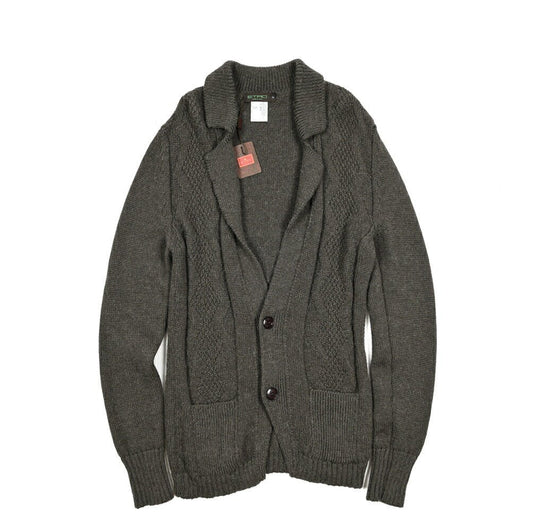 SALE|ETRO ウール100% ラペルドカーディガン|406877|GUARDAROBA MILANO OFFICIAL STORE