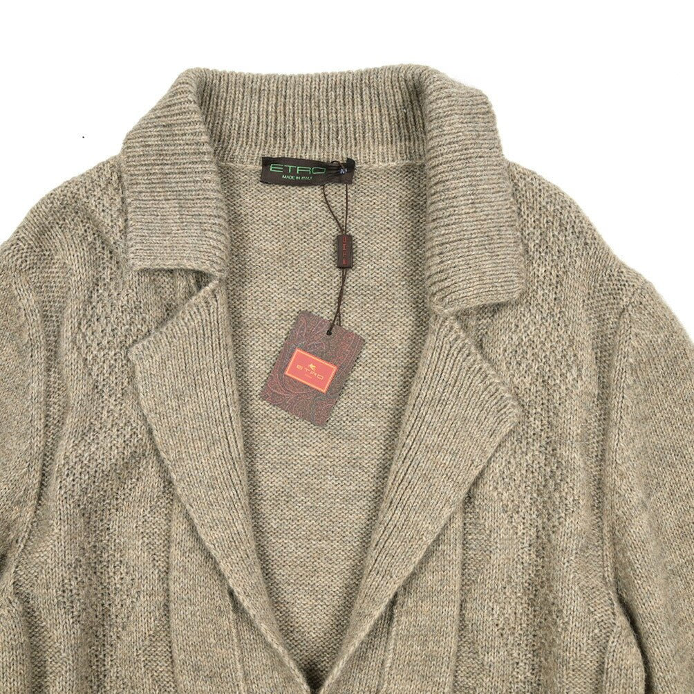 SALE|ETRO ウール100% ラペルドカーディガン|406880|GUARDAROBA MILANO OFFICIAL STORE