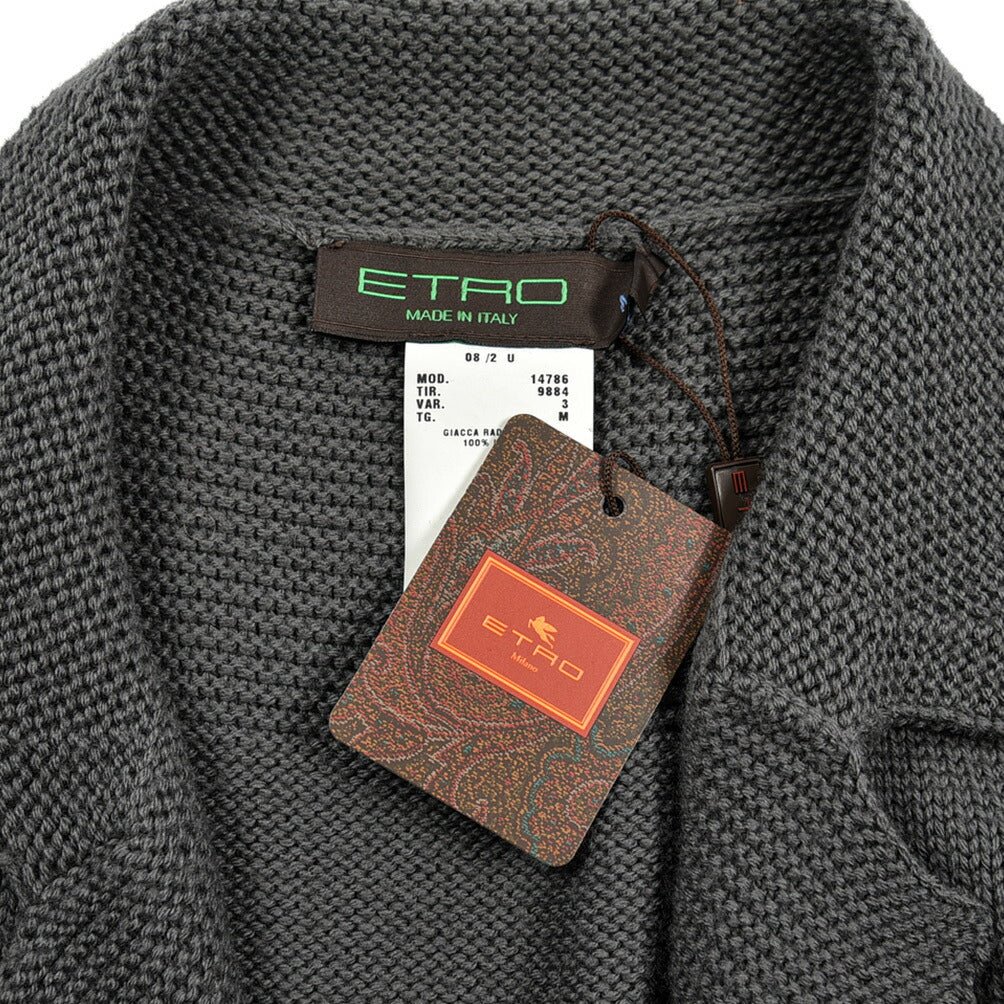 SALE|ETRO ウール100% ミドルゲージニットカーディガン|406878|GUARDAROBA MILANO OFFICIAL STORE