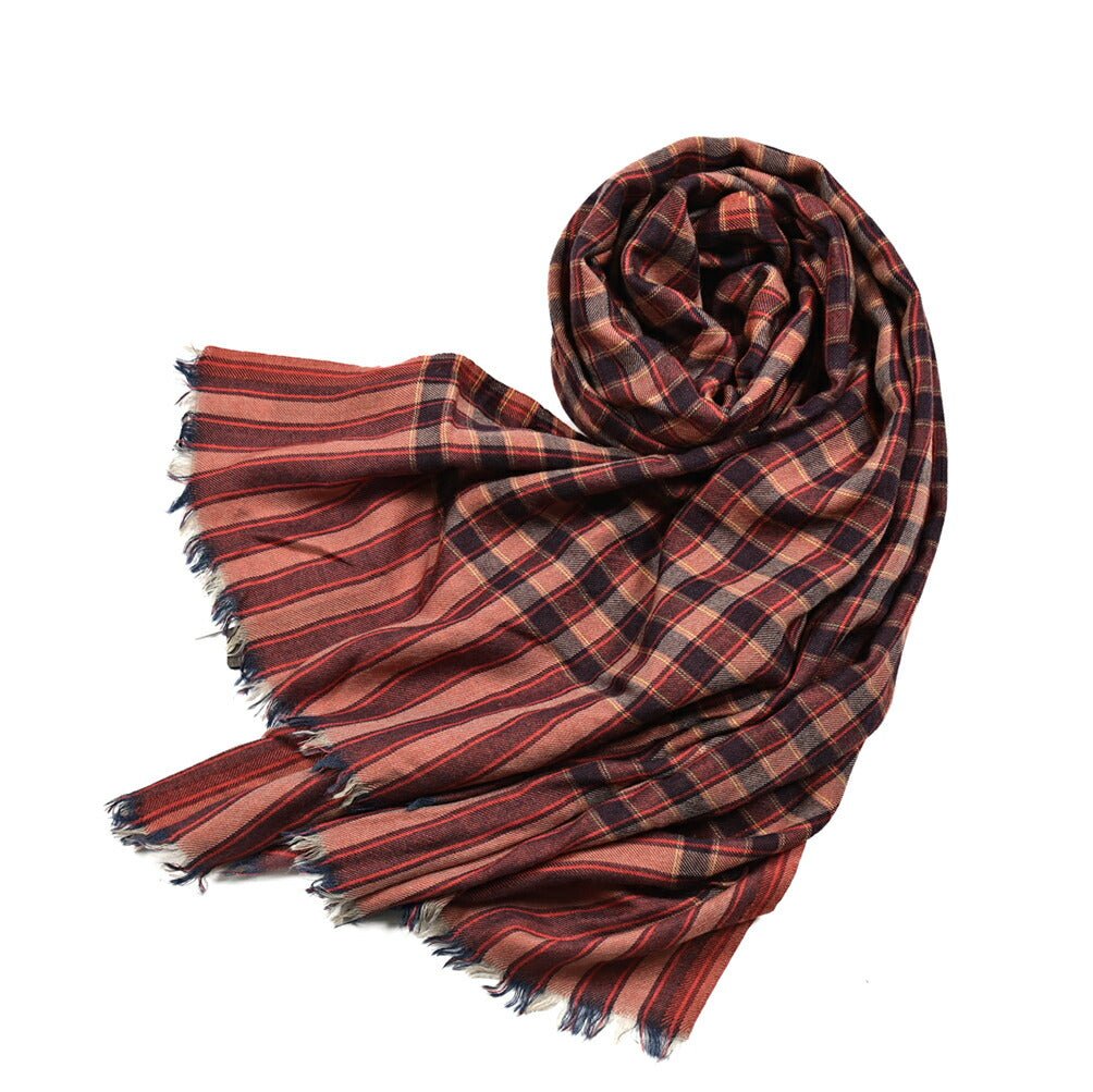 SALE|ETRO カシミヤシルク チェック柄ストール|407087|GUARDAROBA MILANO OFFICIAL STORE