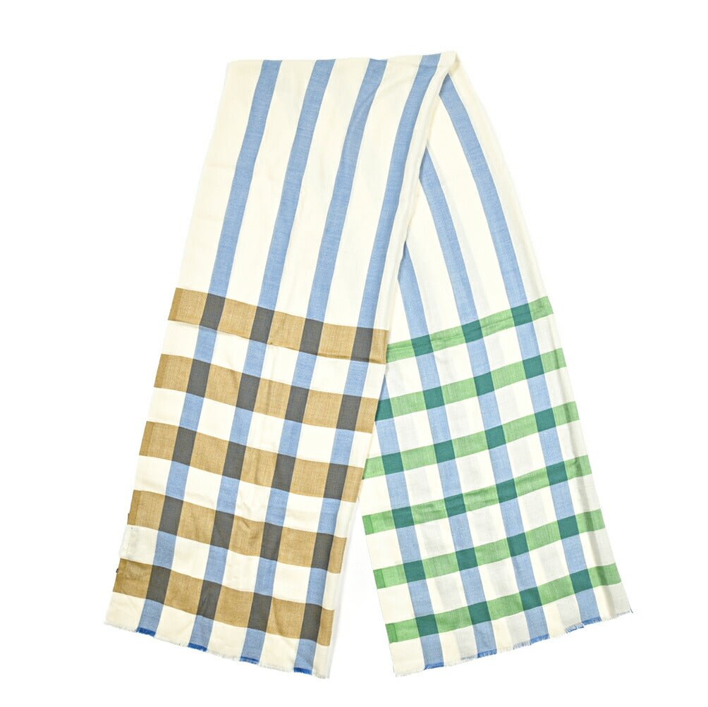 SALE|ETRO カシミヤシルク チェック柄ストール|407360|GUARDAROBA MILANO OFFICIAL STORE