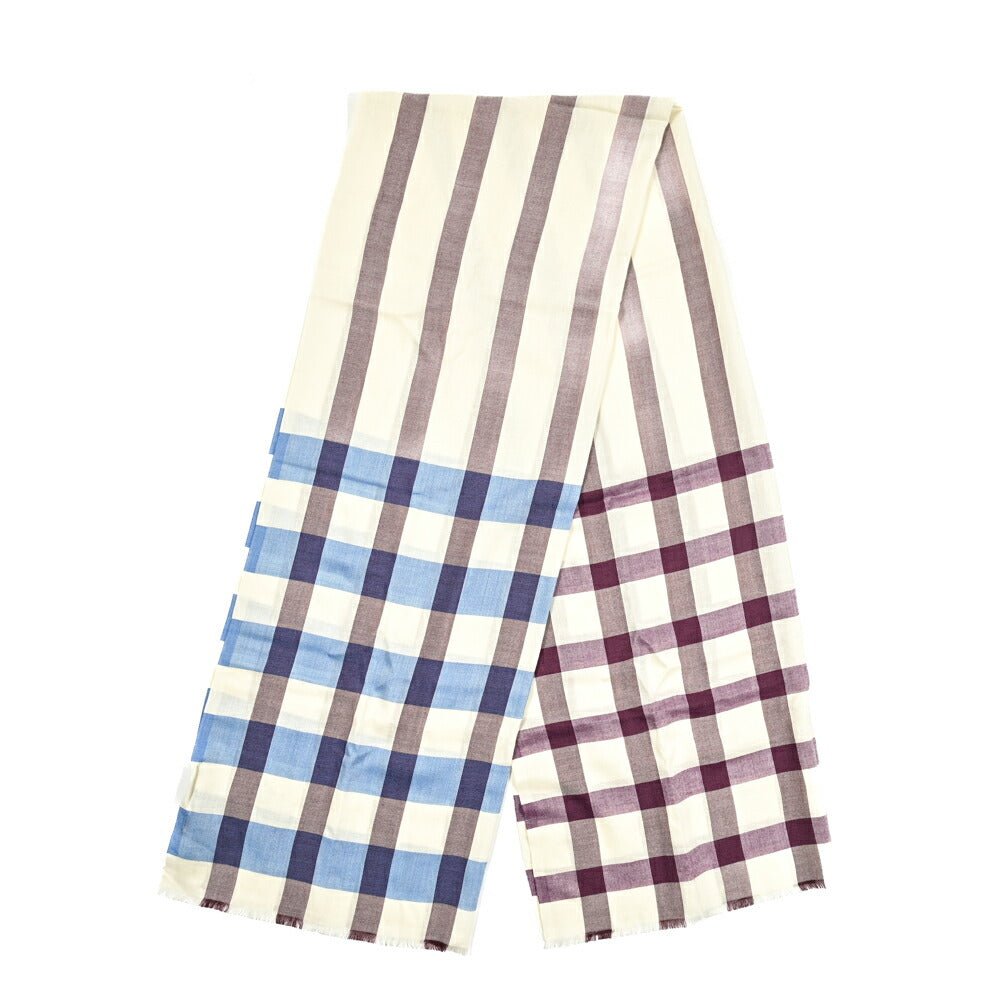 SALE|ETRO カシミヤシルク チェック柄ストール|407352|GUARDAROBA MILANO OFFICIAL STORE