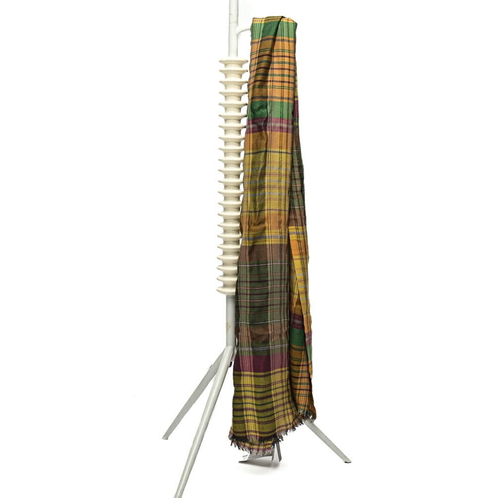 SALE|ETRO カシミヤウールシルク チェック柄ストール|407093|GUARDAROBA MILANO OFFICIAL STORE