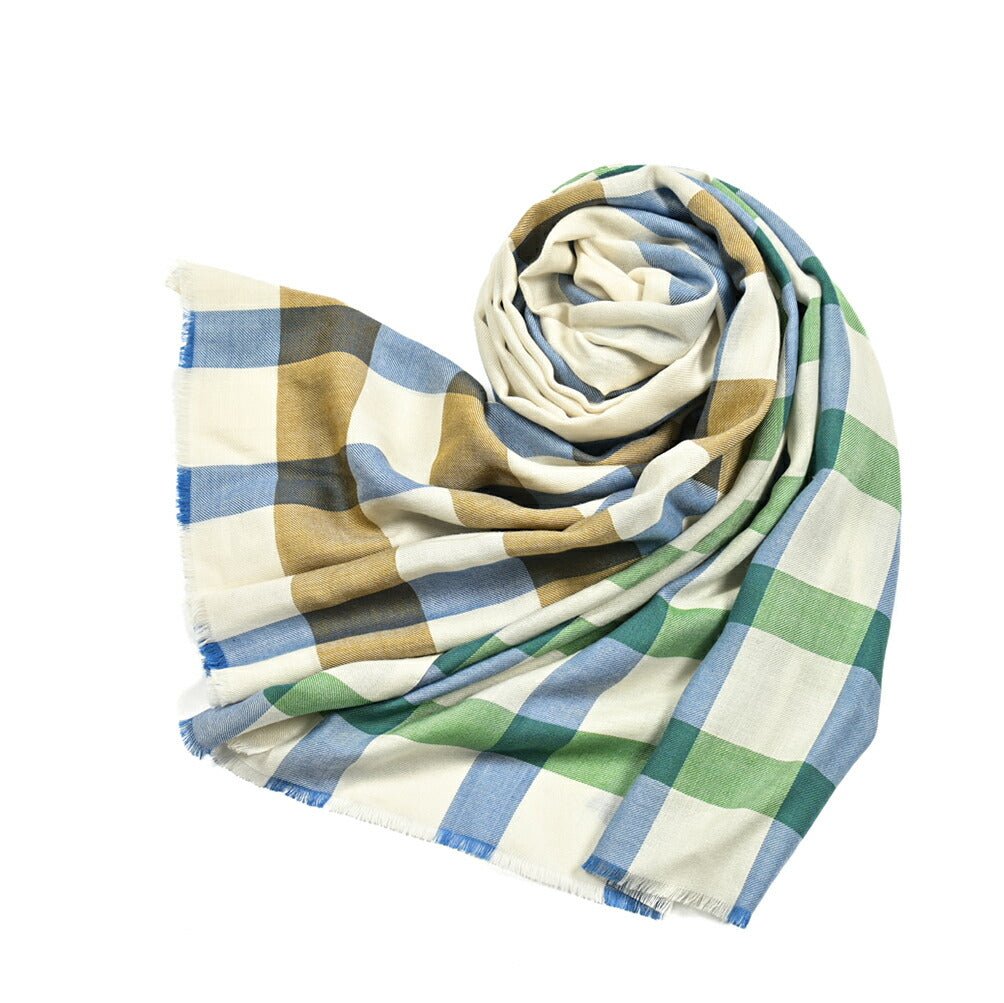 SALE|ETRO カシミヤシルク チェック柄ストール|407360|GUARDAROBA MILANO OFFICIAL STORE