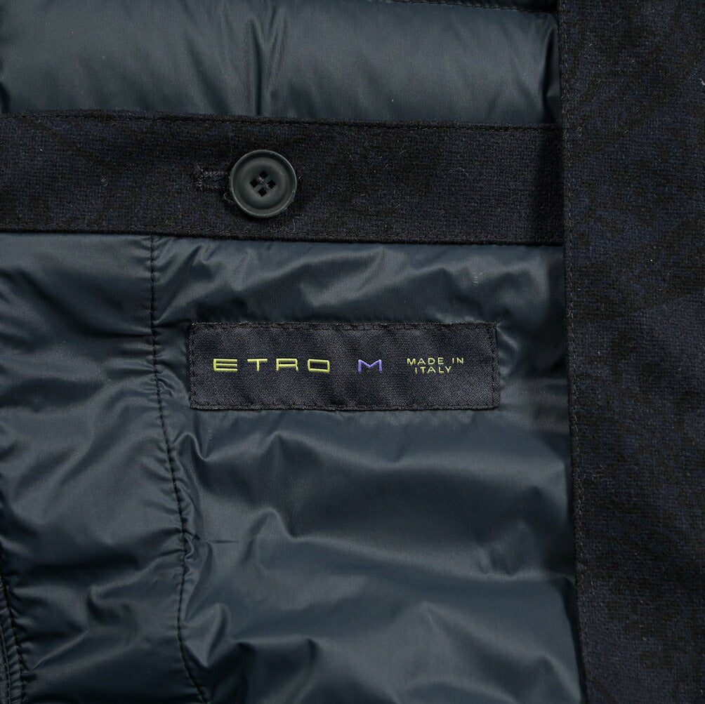 SALE|ETRO ウールポリエステル 中綿入りスタンドカラーブルゾン|406858|GUARDAROBA MILANO OFFICIAL STORE