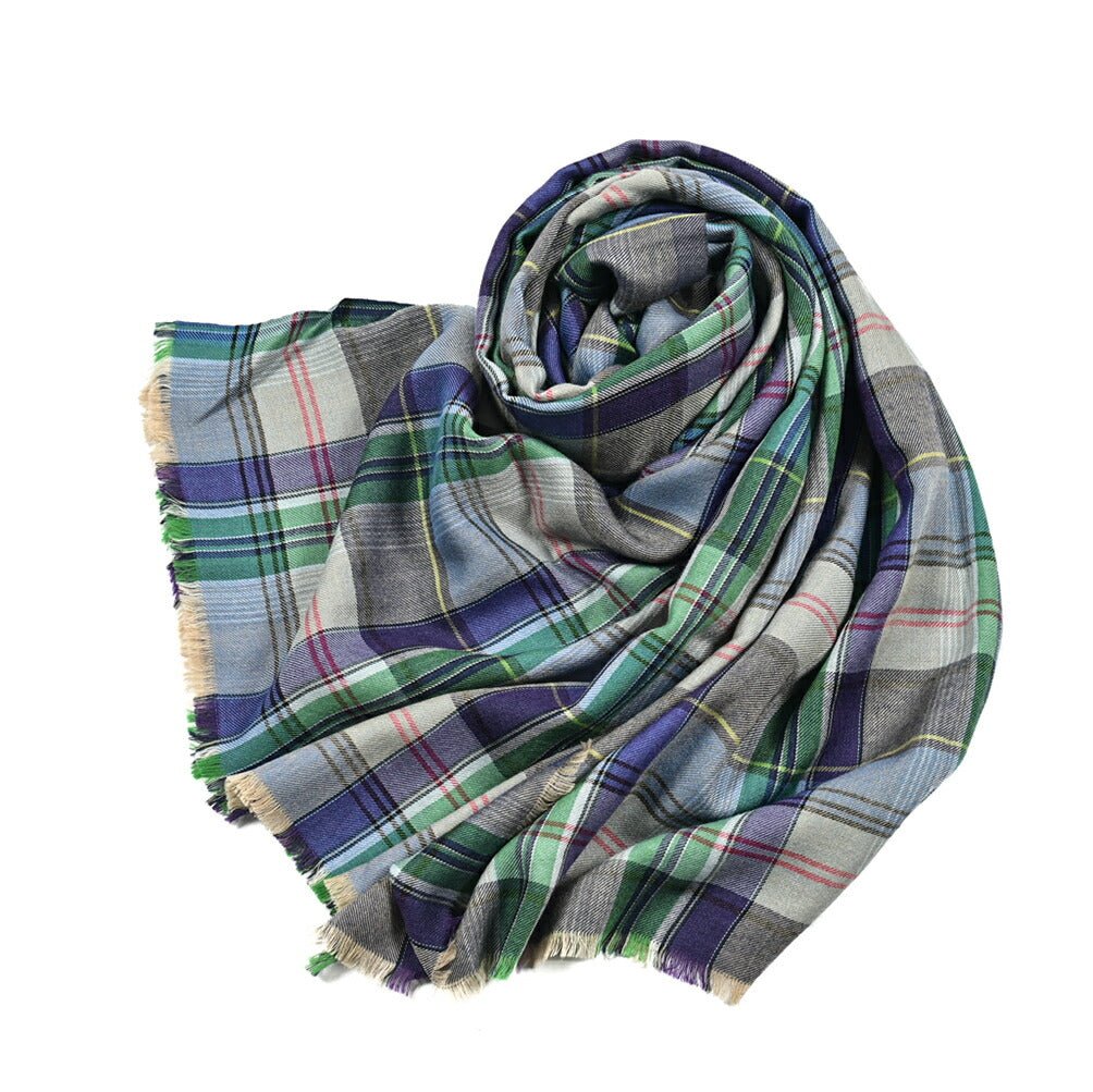 SALE|ETRO カシミヤシルク チェック柄ストール|407357|GUARDAROBA MILANO OFFICIAL STORE