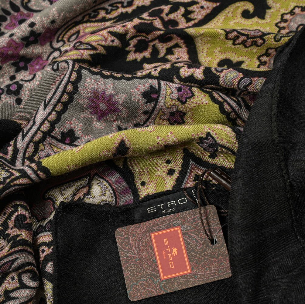 SALE|ETRO カシミヤシルク ペイズリーストール|407140|GUARDAROBA MILANO OFFICIAL STORE