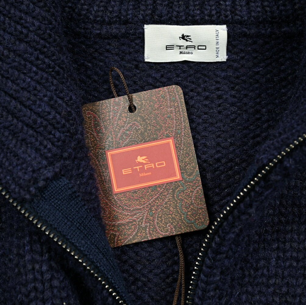 SALE|ETRO ウールナイロン ミドルゲージニットカーディガン|406949|GUARDAROBA MILANO OFFICIAL STORE