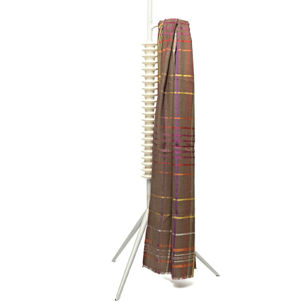 SALE|ETRO カシミヤシルク チェック柄ストール|407028|GUARDAROBA MILANO OFFICIAL STORE