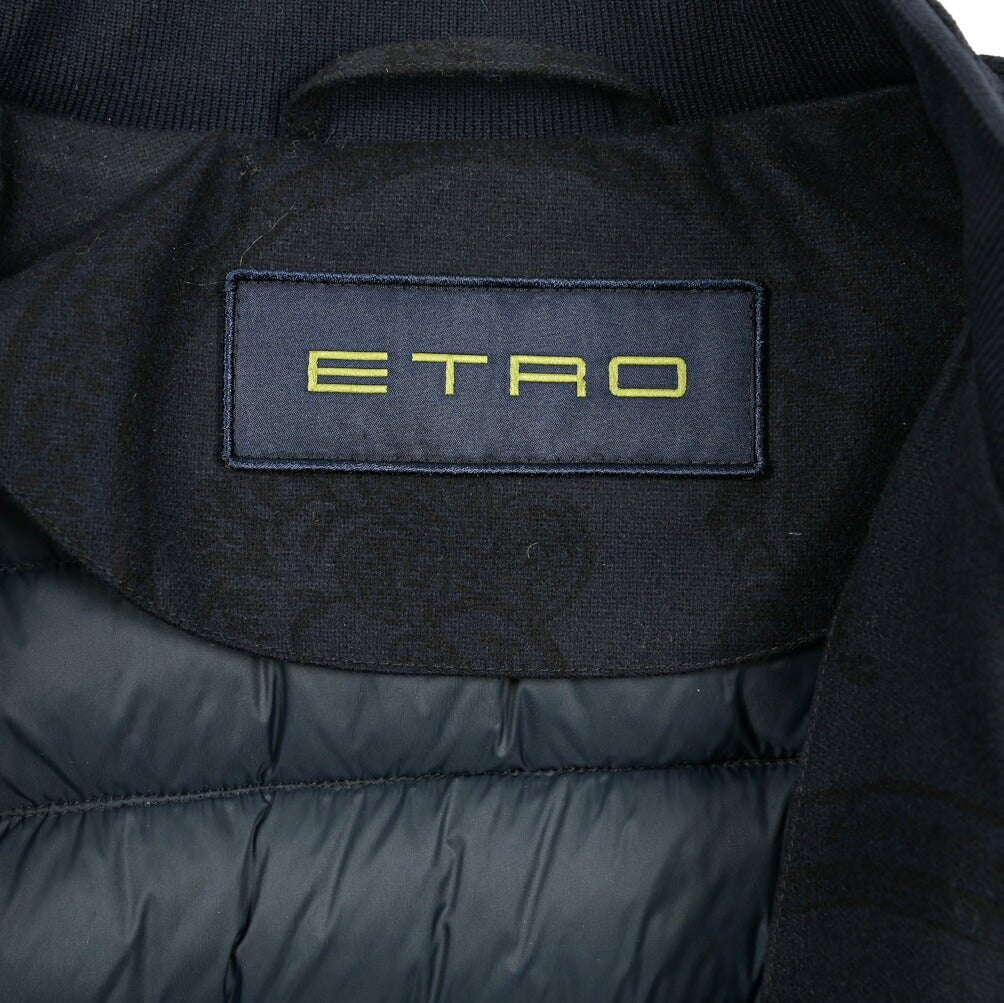 SALE|ETRO ウールポリエステル 中綿入りスタンドカラーブルゾン|406858|GUARDAROBA MILANO OFFICIAL STORE