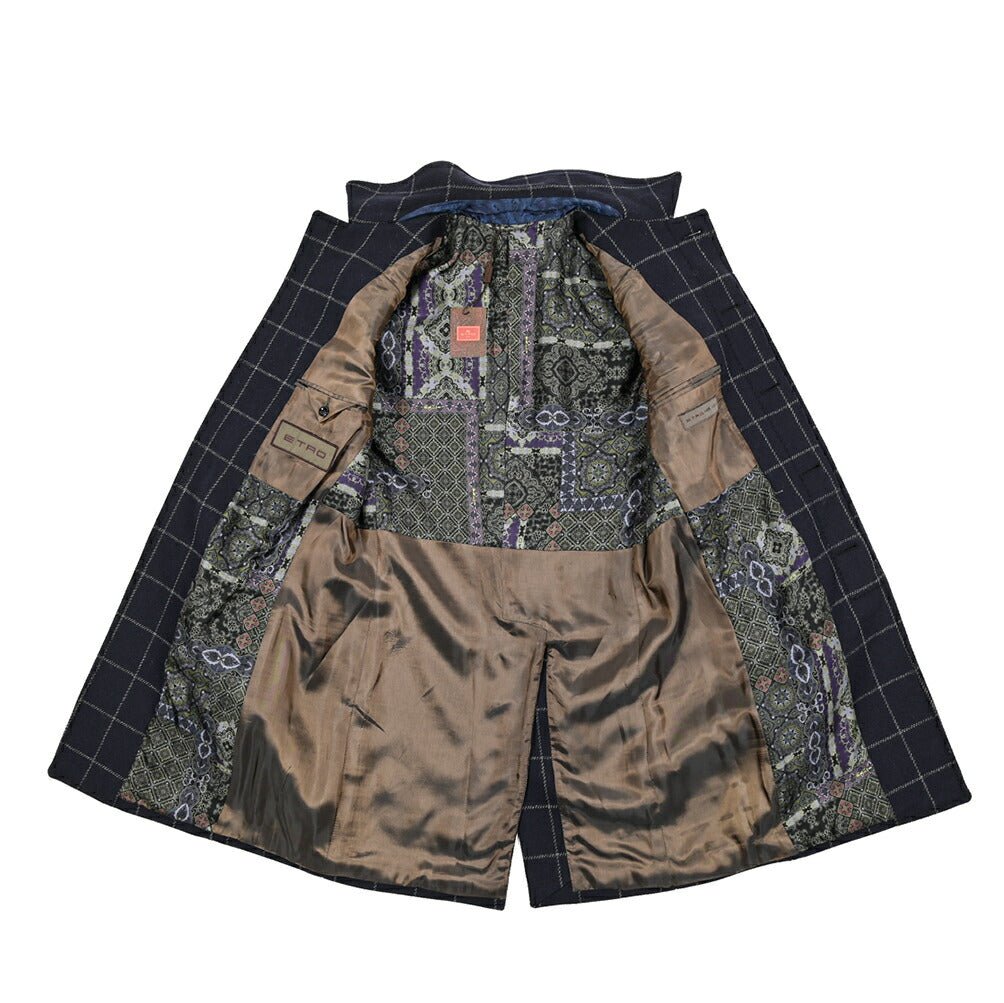 SALE|ETRO ウールナイロン ステンカラーコート|406318|GUARDAROBA MILANO OFFICIAL STORE