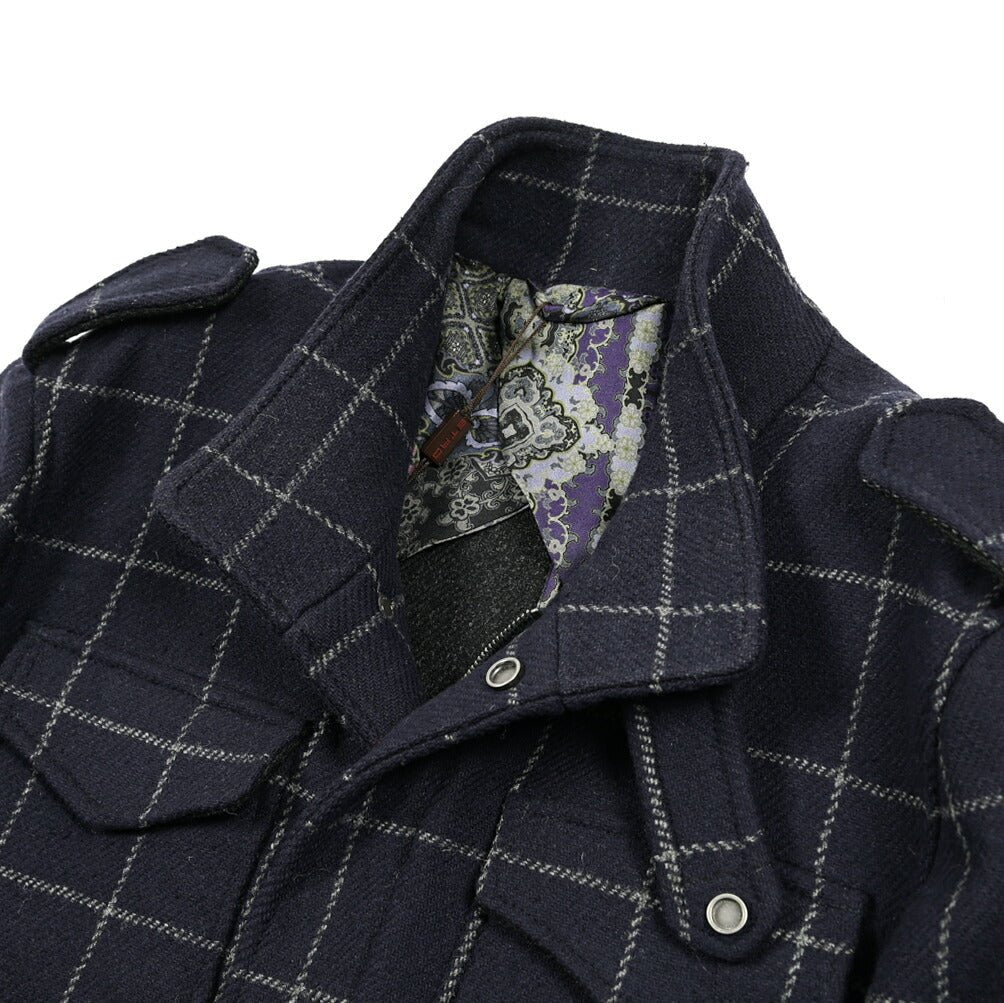 SALE|ETRO M - 65 スタンドカラーウールブルゾン|406863|GUARDAROBA MILANO OFFICIAL STORE
