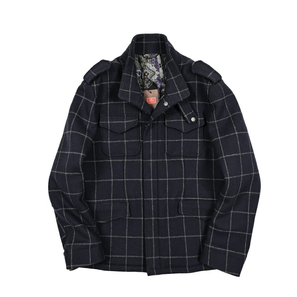 SALE|ETRO M - 65 スタンドカラーウールブルゾン|406863|GUARDAROBA MILANO OFFICIAL STORE