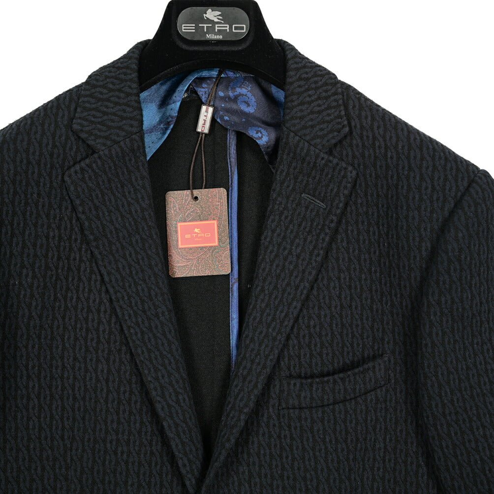 SALE|ETRO NEWJERSEY ウールコットン 2Bシングルテーラードジャケット|406336|GUARDAROBA MILANO OFFICIAL STORE