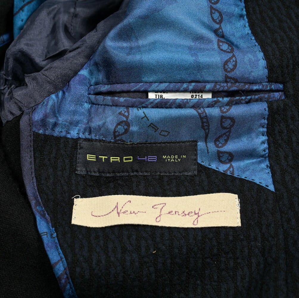SALE|ETRO NEWJERSEY ウールコットン 2Bシングルテーラードジャケット|406336|GUARDAROBA MILANO OFFICIAL STORE
