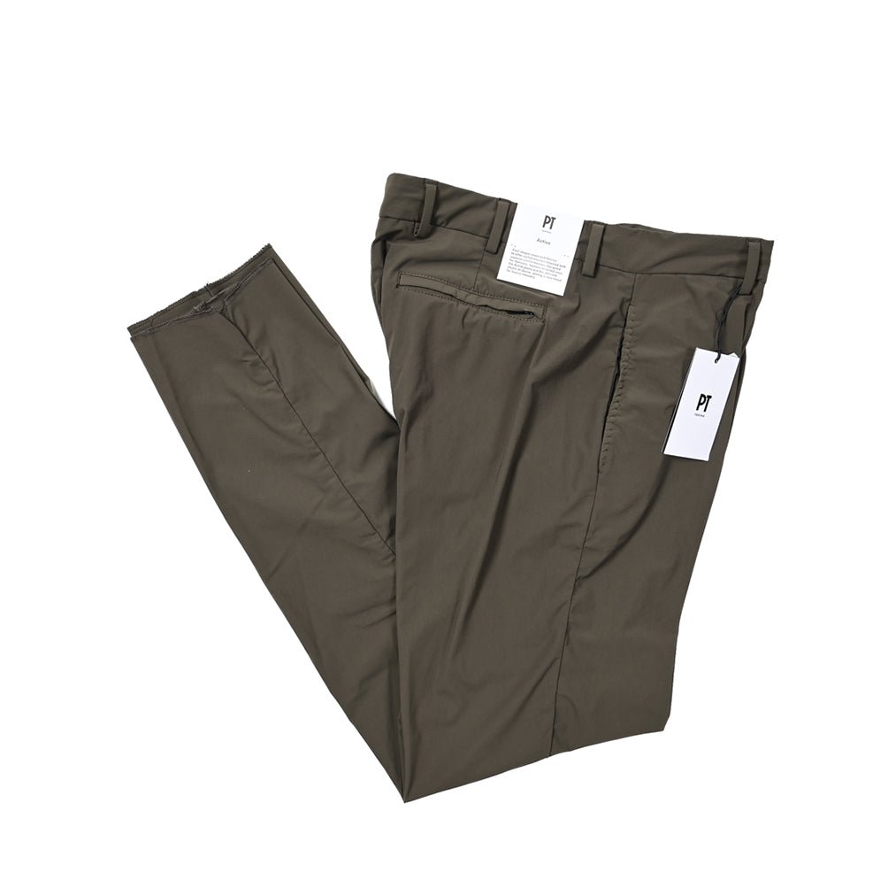 SALE|PT TORINO ACTIVE EPSILON 高機能ストレッチナイロン ノータックテーパードスラックス / PT01 KULT|405670 - C - 54|GUARDAROBA MILANO OFFICIAL STORE