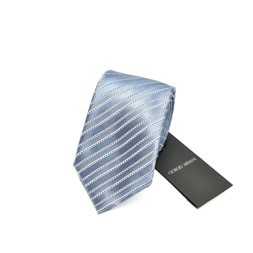 FINAL SALE|GIORGIO ARMANI シルク100% レジメンタルネクタイ|GUARDAROBA MILANO OFFICIAL STORE
