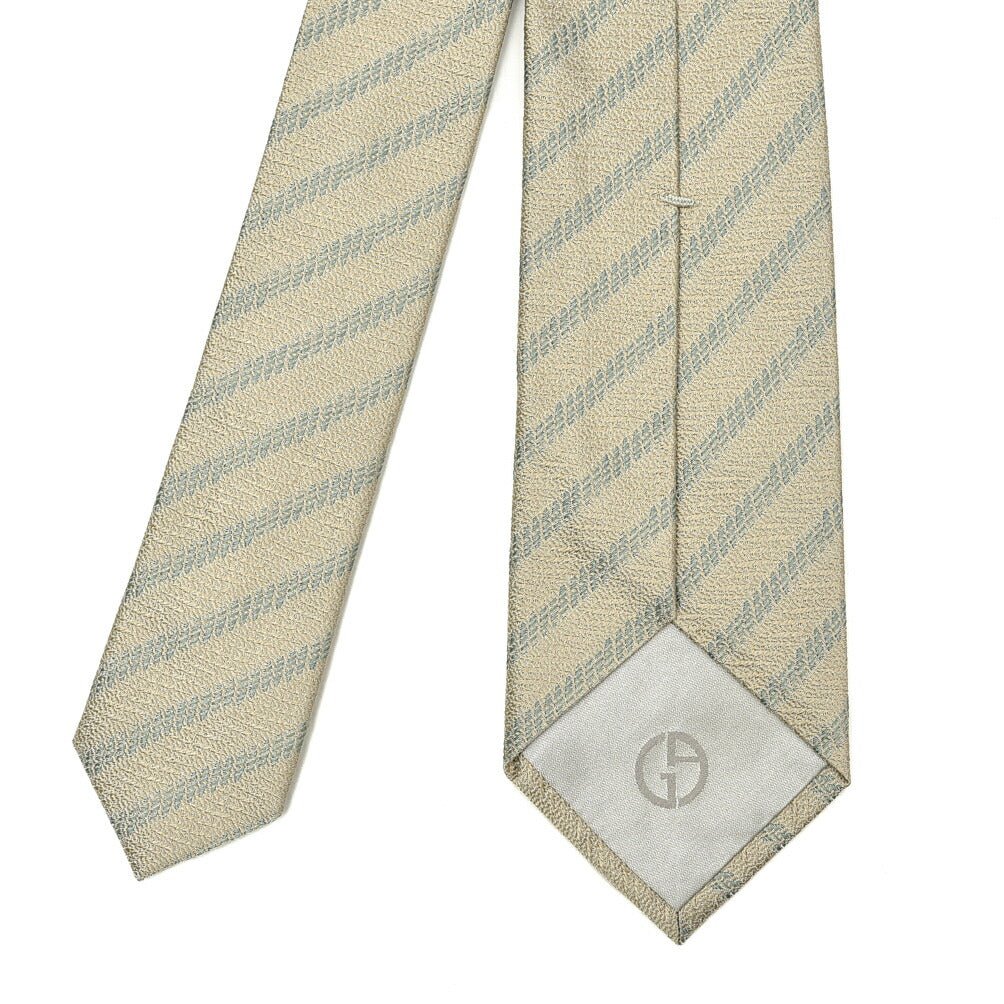 GIORGIO ARMANI シルク100% レジメンタルネクタイ|GUARDAROBA MILANO OFFICIAL STORE