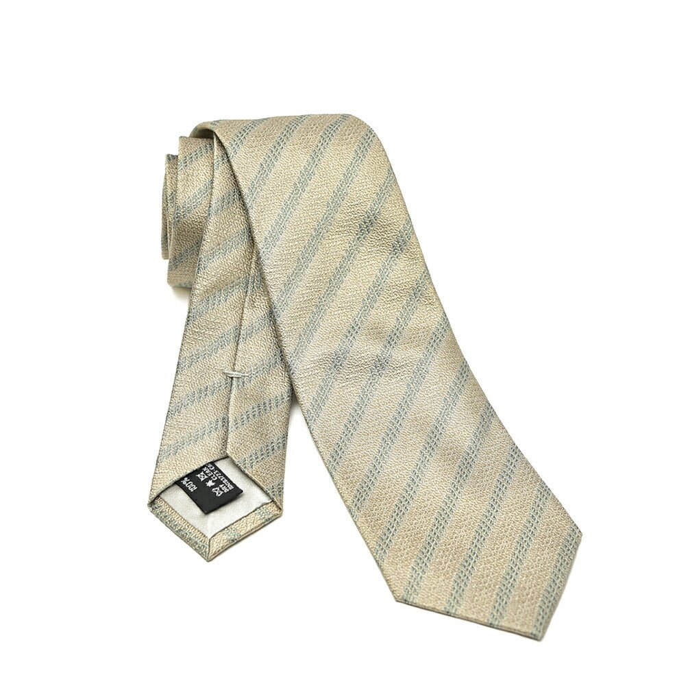 GIORGIO ARMANI シルク100% レジメンタルネクタイ|GUARDAROBA MILANO OFFICIAL STORE