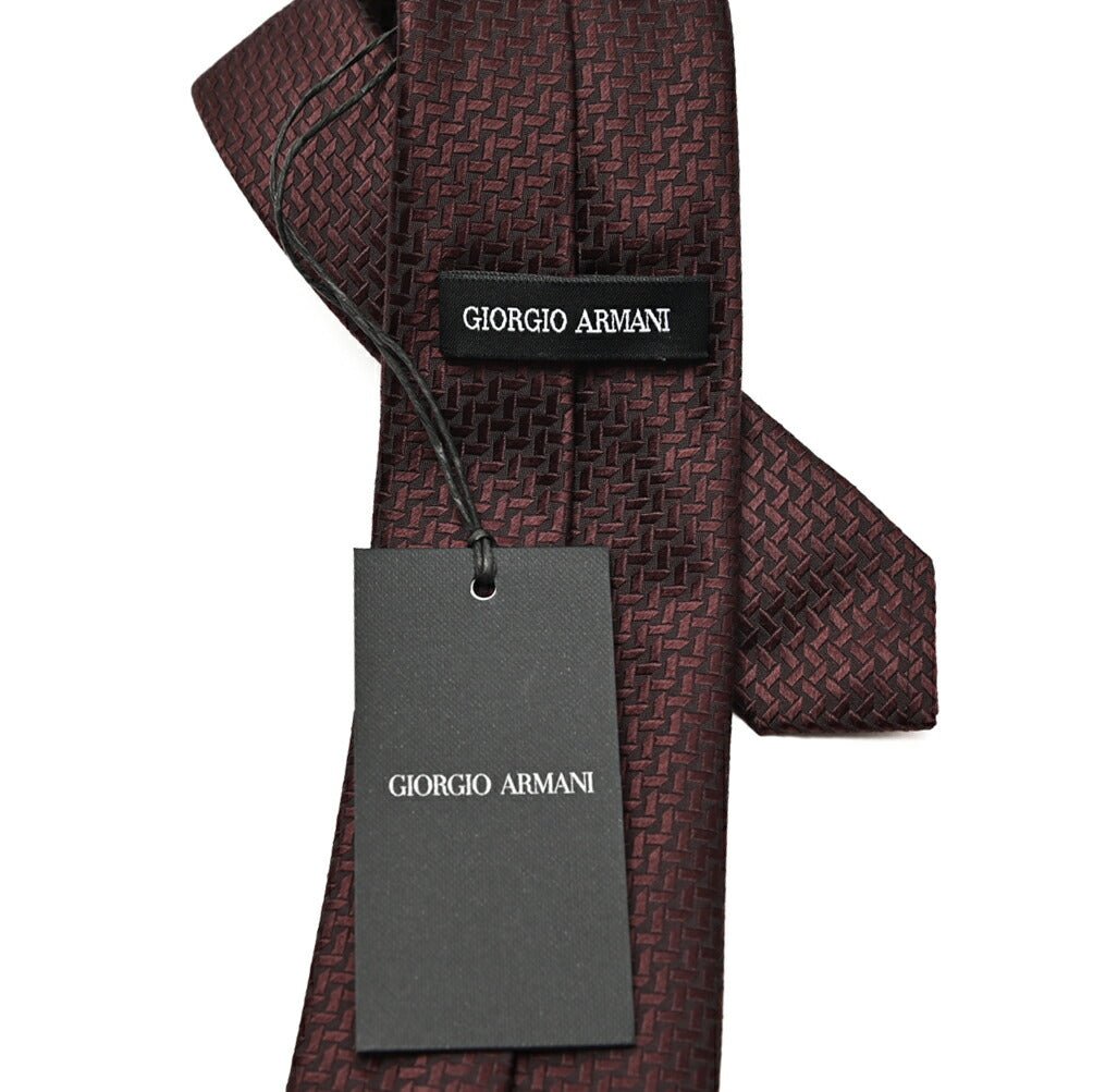 GIORGIO ARMANI シルク100% 幾何柄ネクタイ|434638|GUARDAROBA MILANO OFFICIAL STORE