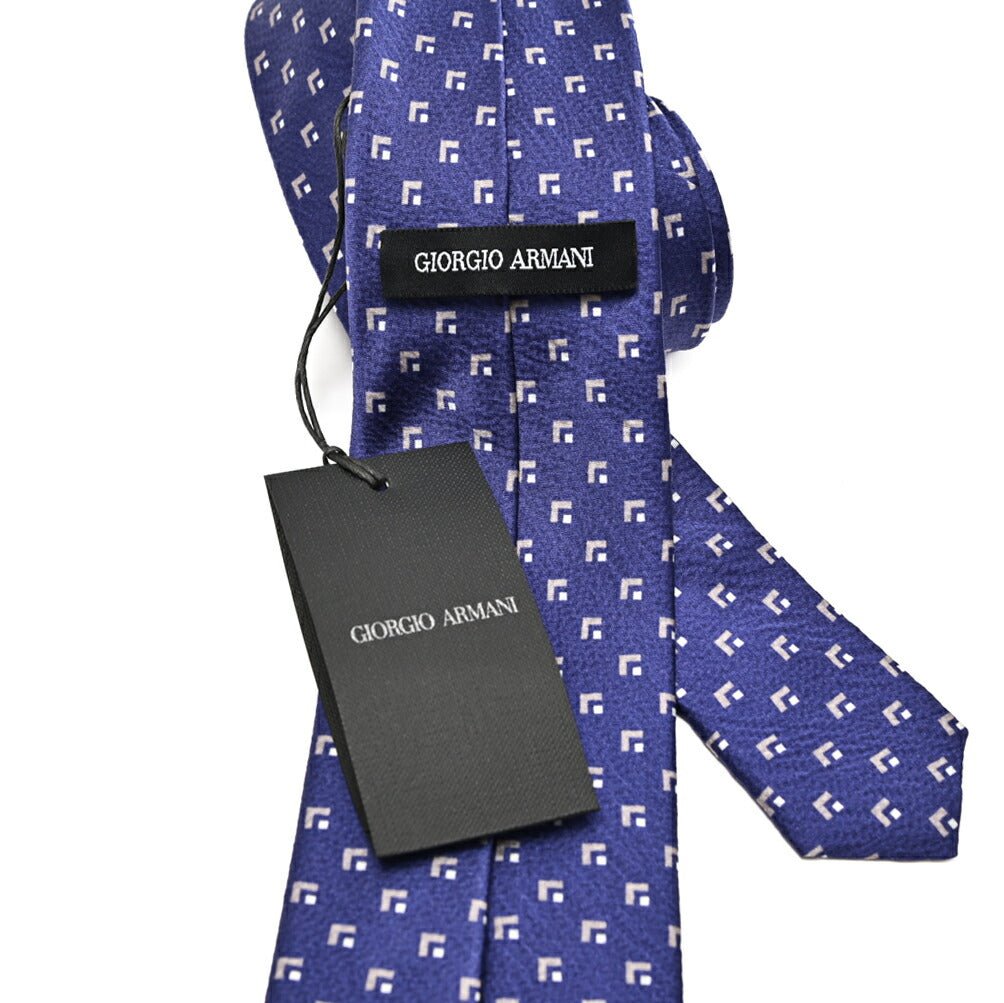 GIORGIO ARMANI シルク100% 小紋柄ネクタイ|434640|GUARDAROBA MILANO OFFICIAL STORE