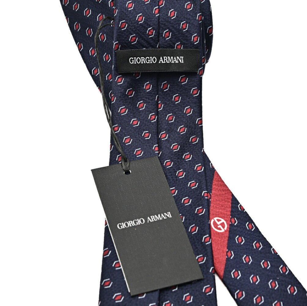 GIORGIO ARMANI シルク100% 小紋柄ネクタイ|434656|GUARDAROBA MILANO OFFICIAL STORE