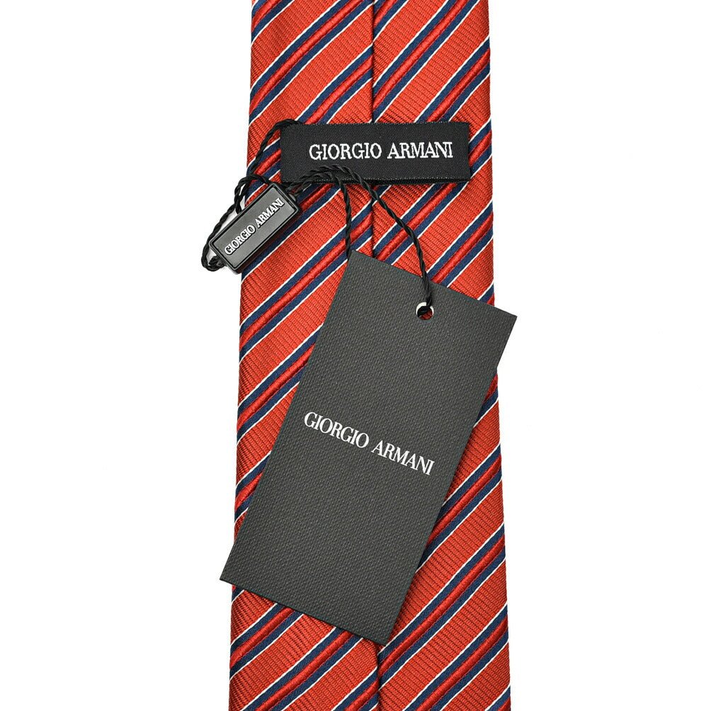 SALE|GIORGIO ARMANI シルクコットン レジメンタルネクタイ|402159|GUARDAROBA MILANO OFFICIAL STORE
