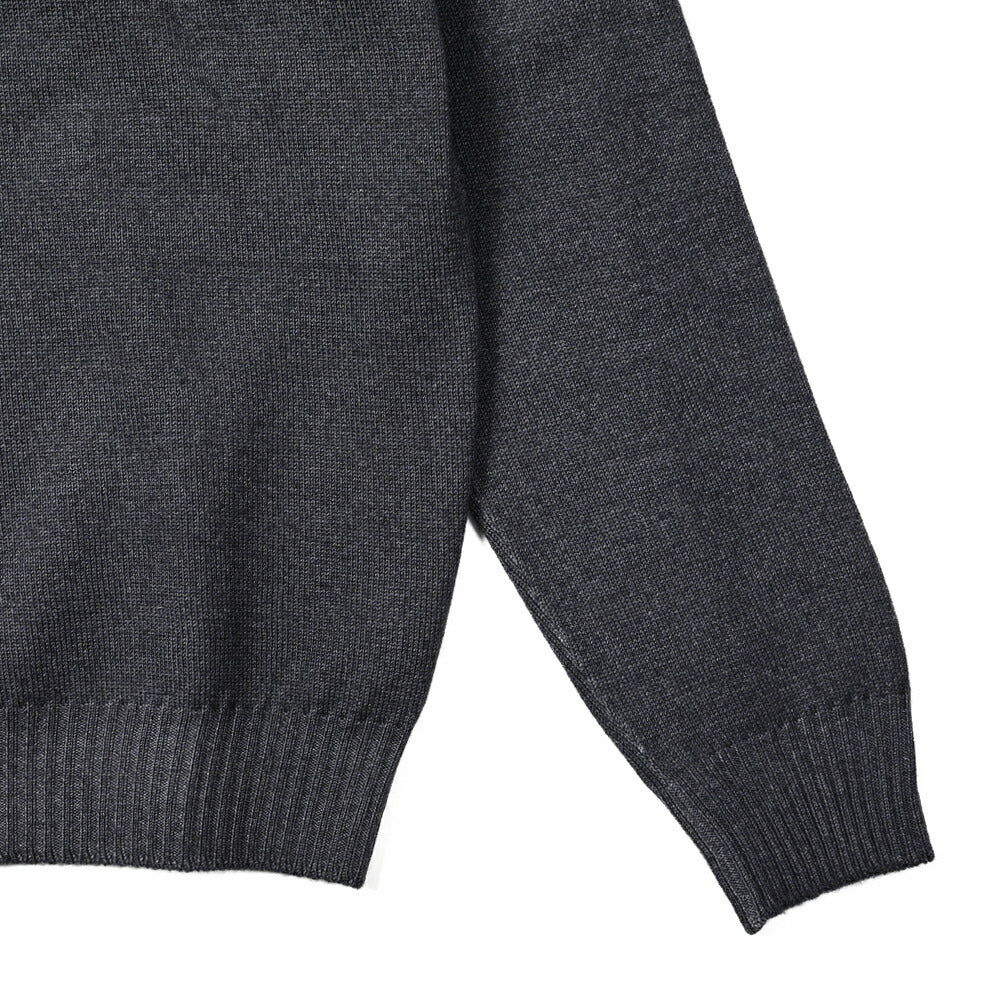GRAN SASSO ヴァージンウール100% クルーネックニットセーター|GUARDAROBA MILANO OFFICIAL STORE