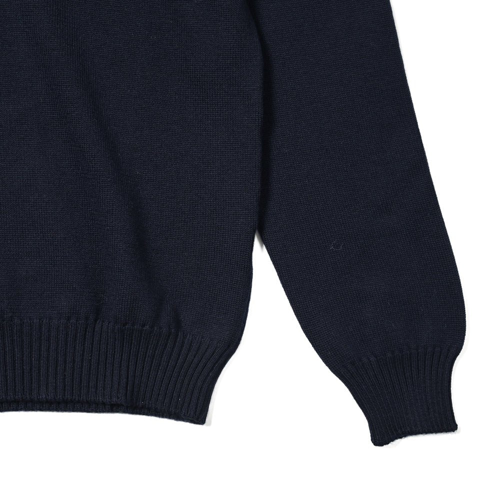 GRAN SASSO ヴァージンウール100% ハーフジップミドルゲージニットセーター|GUARDAROBA MILANO OFFICIAL STORE