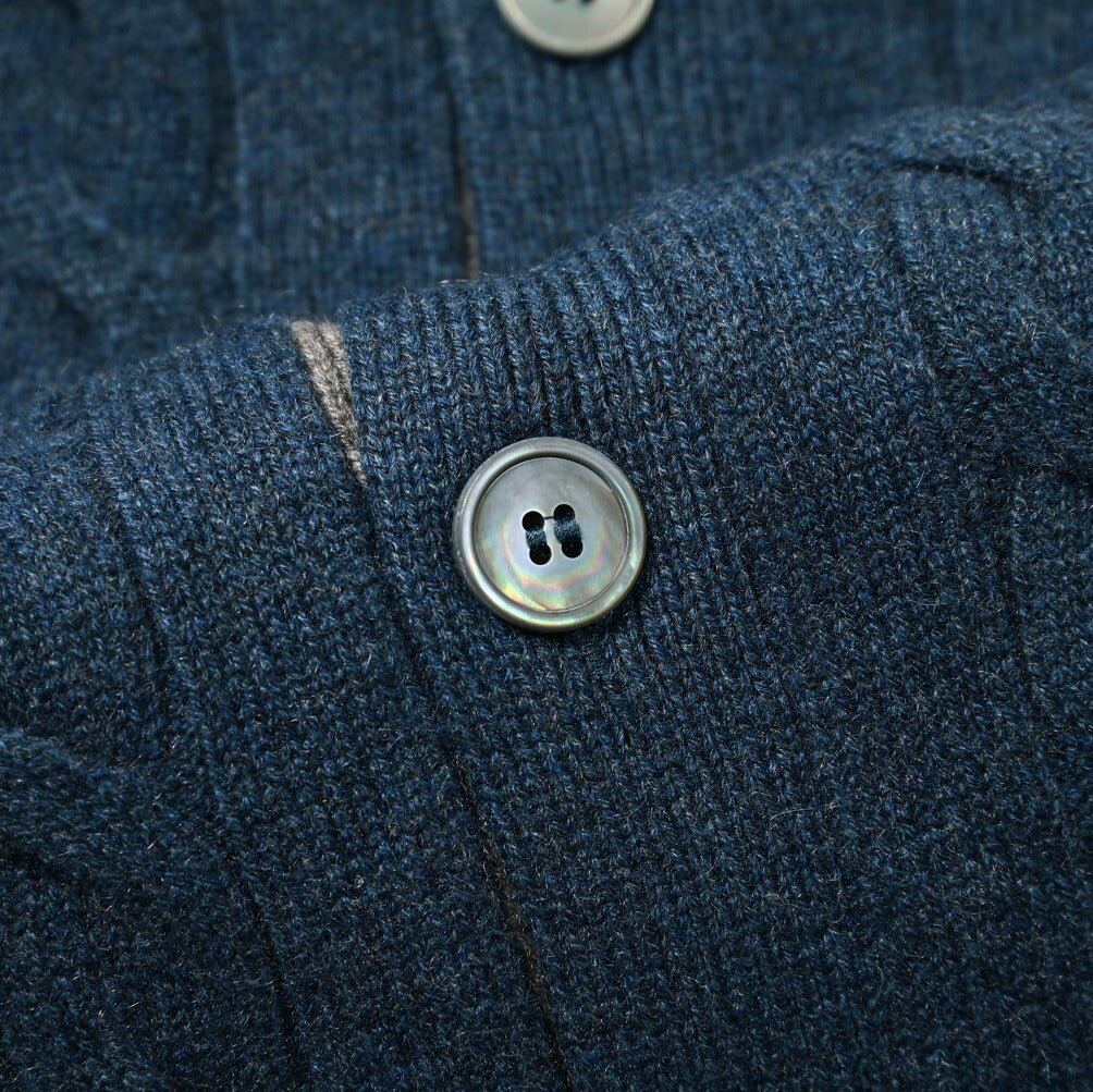 SALE|GRAN SASSO カシミヤ100% ケーブル編みニットスタンドカラーカーディガン / SLOWEAR|399590 - A - 46|GUARDAROBA MILANO OFFICIAL STORE