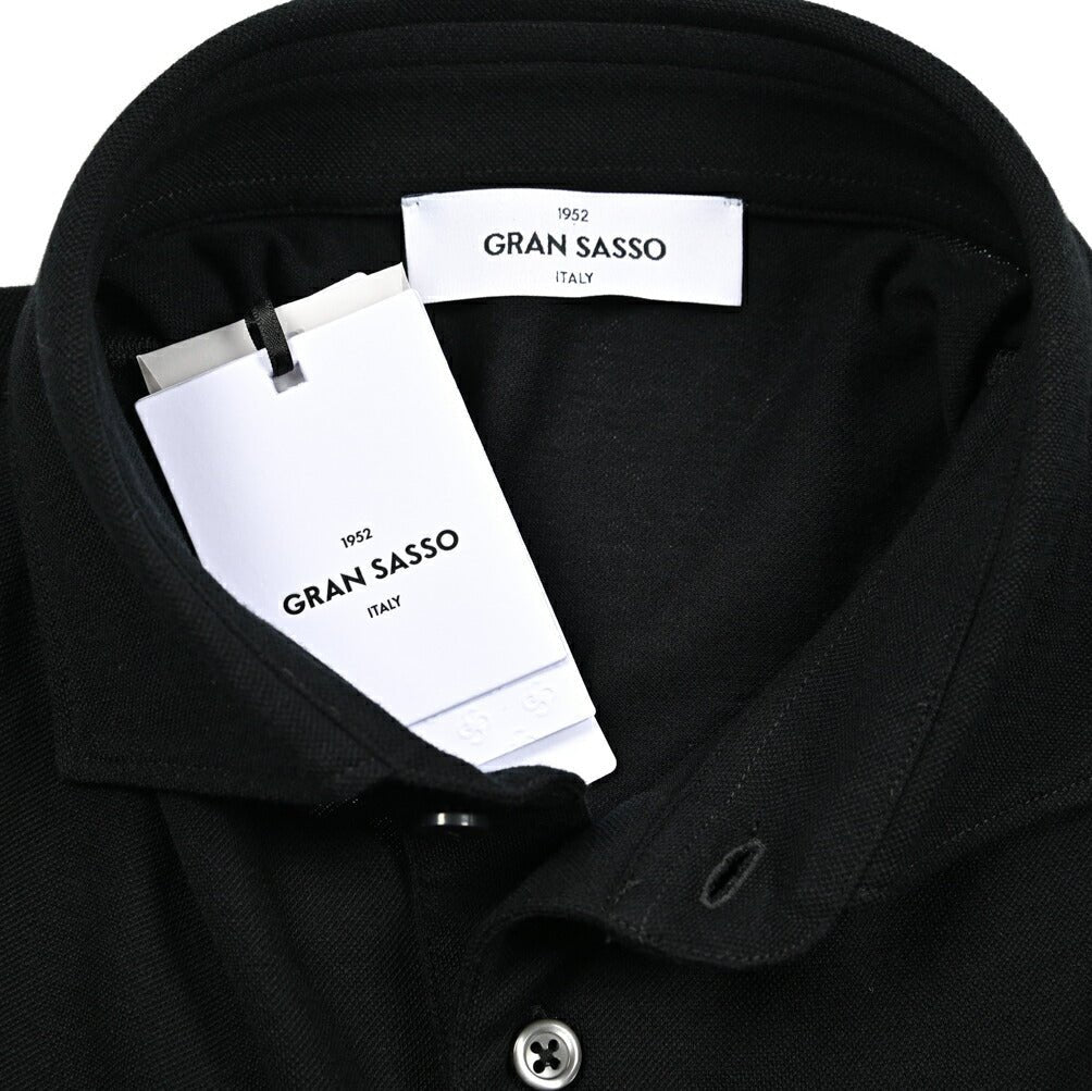 GRAN SASSO コットン100% 鹿の子ポロシャツ|425859 - 48|GUARDAROBA MILANO OFFICIAL STORE