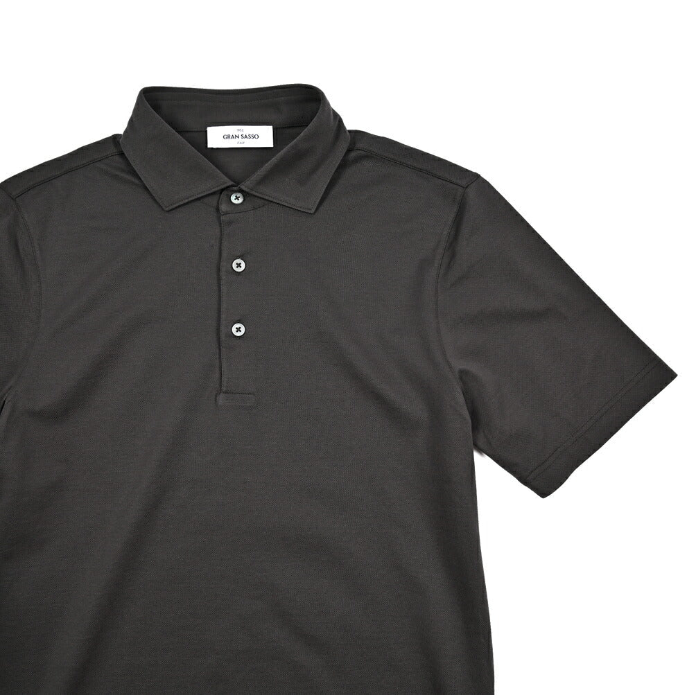 GRAN SASSO コットン100% 鹿の子ポロシャツ|425867|GUARDAROBA MILANO OFFICIAL STORE