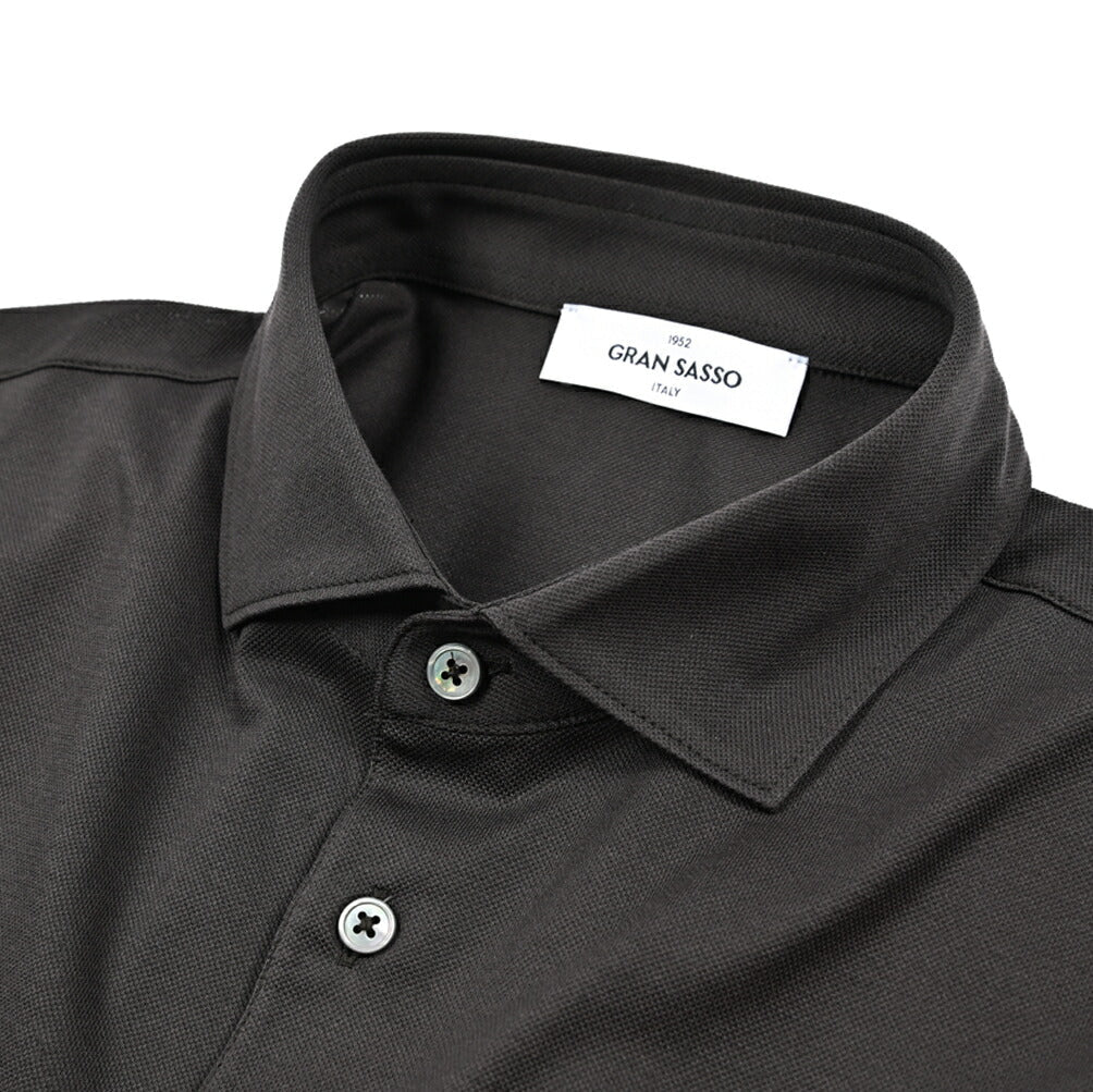 GRAN SASSO コットン100% 鹿の子ポロシャツ|425867|GUARDAROBA MILANO OFFICIAL STORE