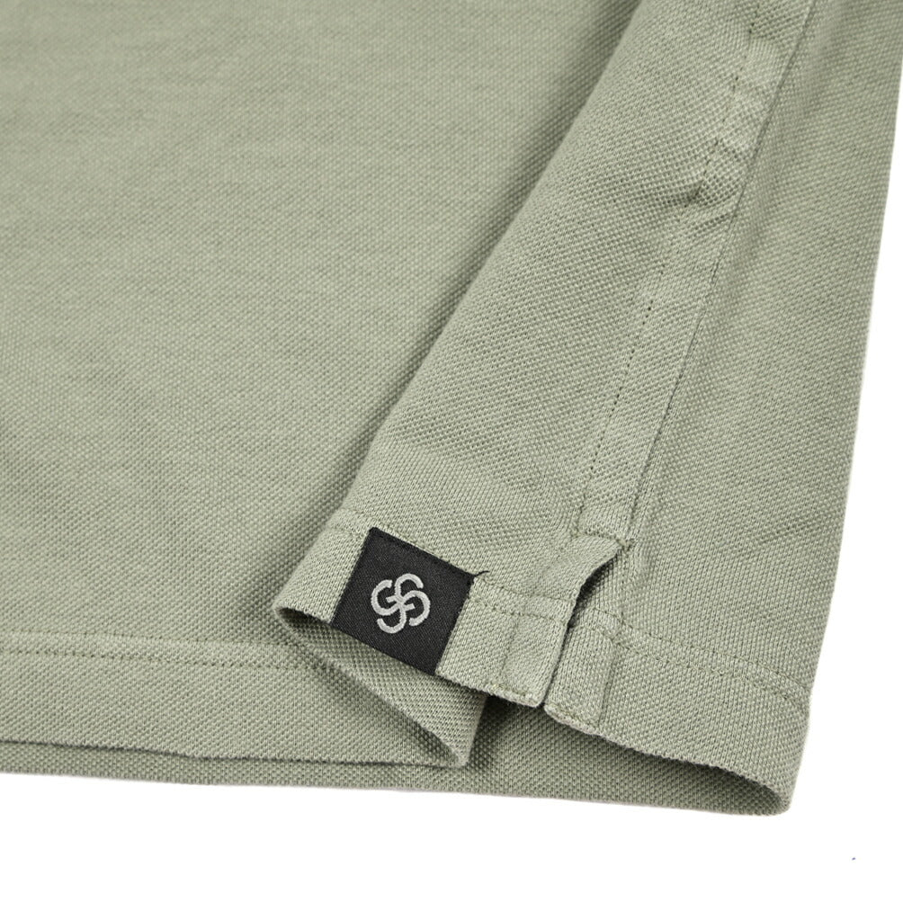 GRAN SASSO コットン100% 長袖鹿の子ポロシャツ|425875|GUARDAROBA MILANO OFFICIAL STORE