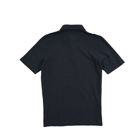GRAN SASSO コットン100% 半袖鹿の子ポロシャツ ネイビー 48 | GUARDAROBA MILANO OFFICIAL STORE