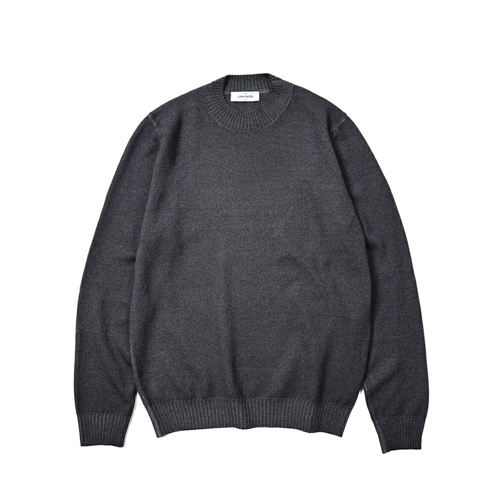 GRAN SASSO ヴァージンウール100% クルーネックニットセーター|GUARDAROBA MILANO OFFICIAL STORE