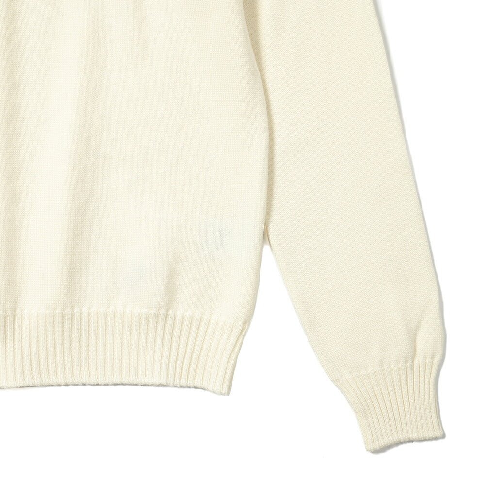 SALE|GRAN SASSO ヴァージンウール100% ハーフジップハイゲージニットセーター / SLOWEAR|399735 - A - 50|GUARDAROBA MILANO OFFICIAL STORE