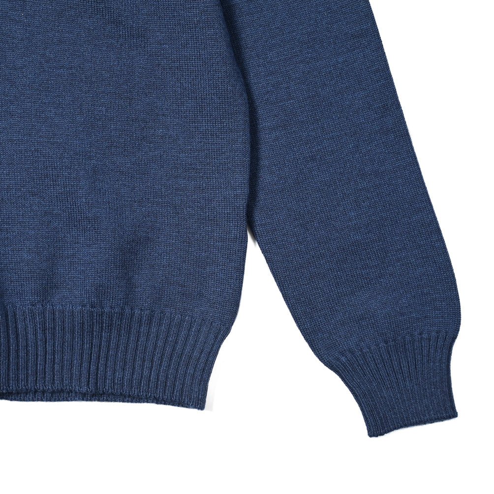 SALE|GRAN SASSO ヴァージンウール100% ハーフジップハイゲージニットセーター / SLOWEAR|399735 - A - 50|GUARDAROBA MILANO OFFICIAL STORE