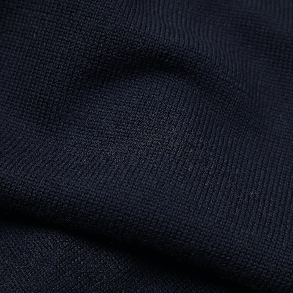 GRAN SASSO ヴァージンウール100% ハーフジップミドルゲージニットセーター|GUARDAROBA MILANO OFFICIAL STORE