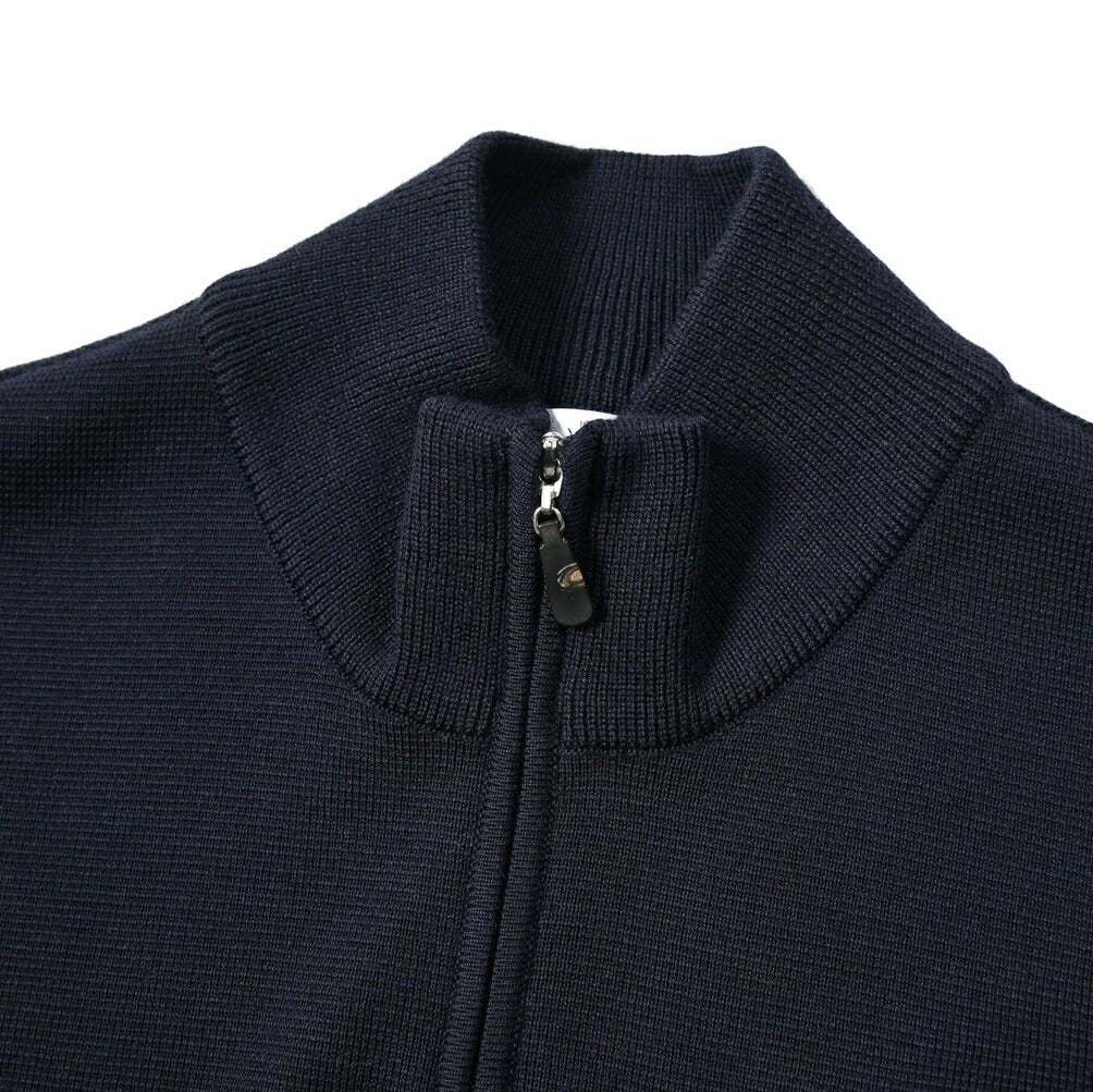 SALE|GRAN SASSO エキストラファインメリノウール100% スタンドカラーハイゲージニットカーディガン / SLOWEAR|399642 - A - 50|GUARDAROBA MILANO OFFICIAL STORE