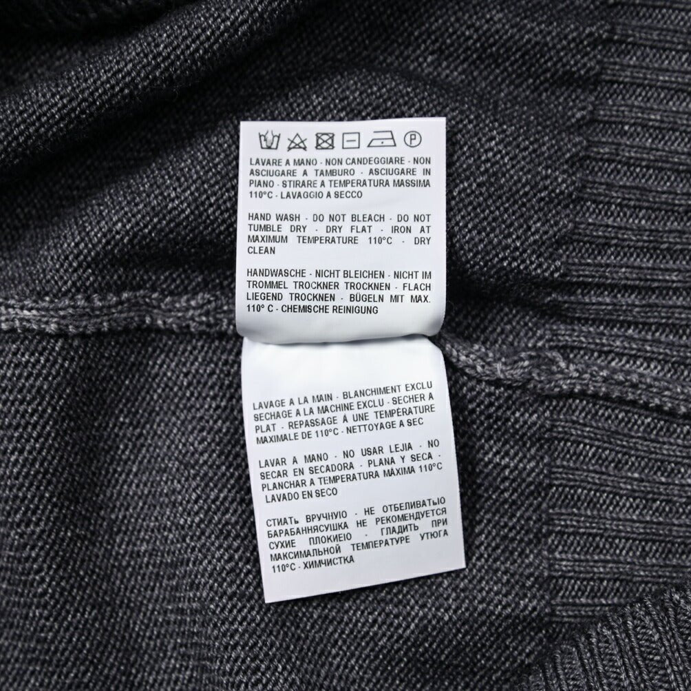 GRAN SASSO ヴァージンウール100% クルーネックニットセーター|GUARDAROBA MILANO OFFICIAL STORE