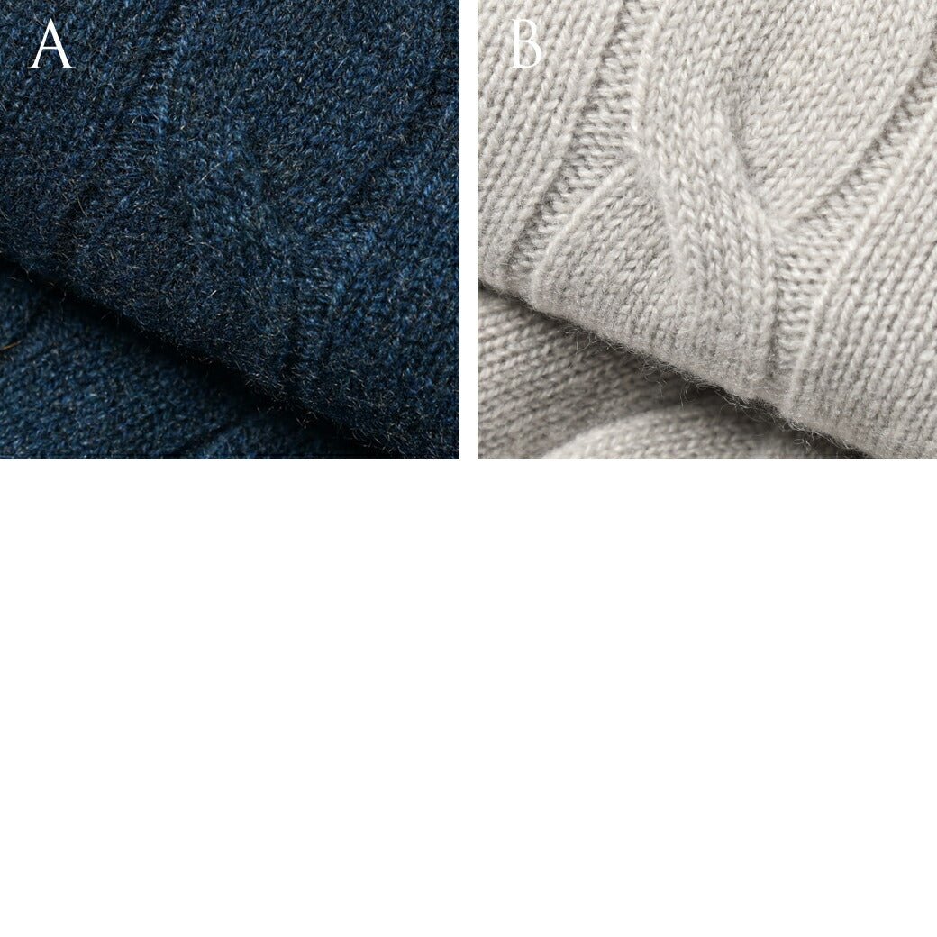 SALE|GRAN SASSO カシミヤ100% ケーブル編みニットスタンドカラーカーディガン / SLOWEAR|399590 - A - 46|GUARDAROBA MILANO OFFICIAL STORE