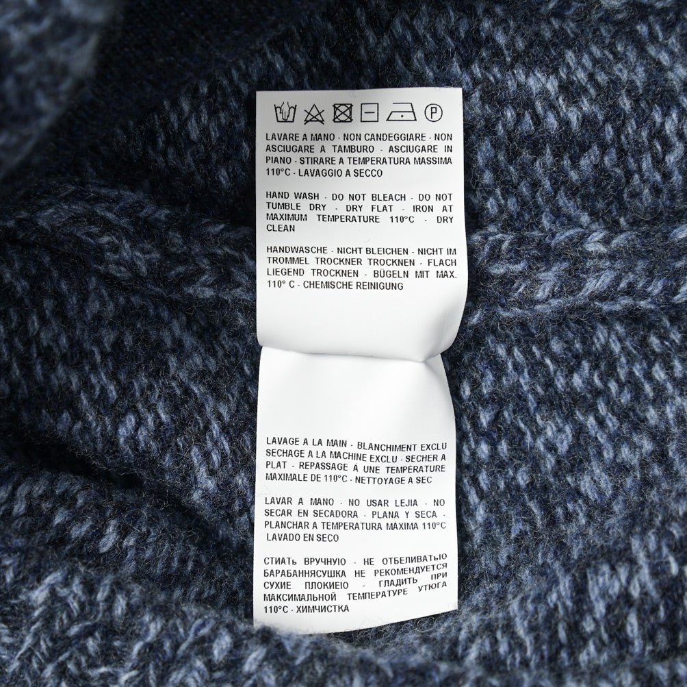 SALE|GRAN SASSO ヴァージンウール100% スタンドカラーミドルゲージニットカーディガン / SLOWEAR|399648 - A - 60|GUARDAROBA MILANO OFFICIAL STORE