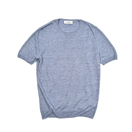 GRAN SASSO リネン100% 半袖ニットTシャツ|425999|GUARDAROBA MILANO OFFICIAL STORE