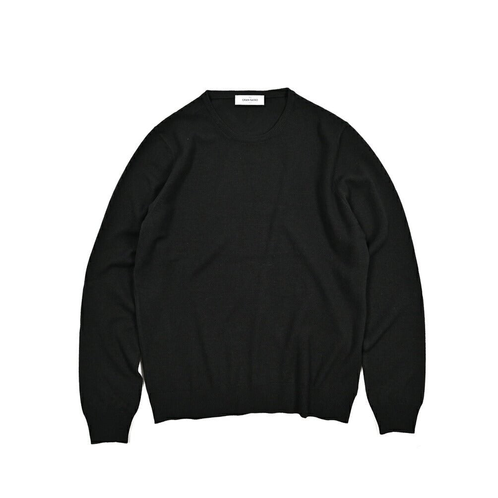 GRAN SASSO ウールカシミヤ クルーネックニットセーター|417846 - 48|GUARDAROBA MILANO OFFICIAL STORE