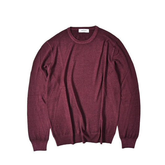 秋冬先行セール|GRAN SASSO ヴァージンウールカシミヤ クルーネックニットセーター