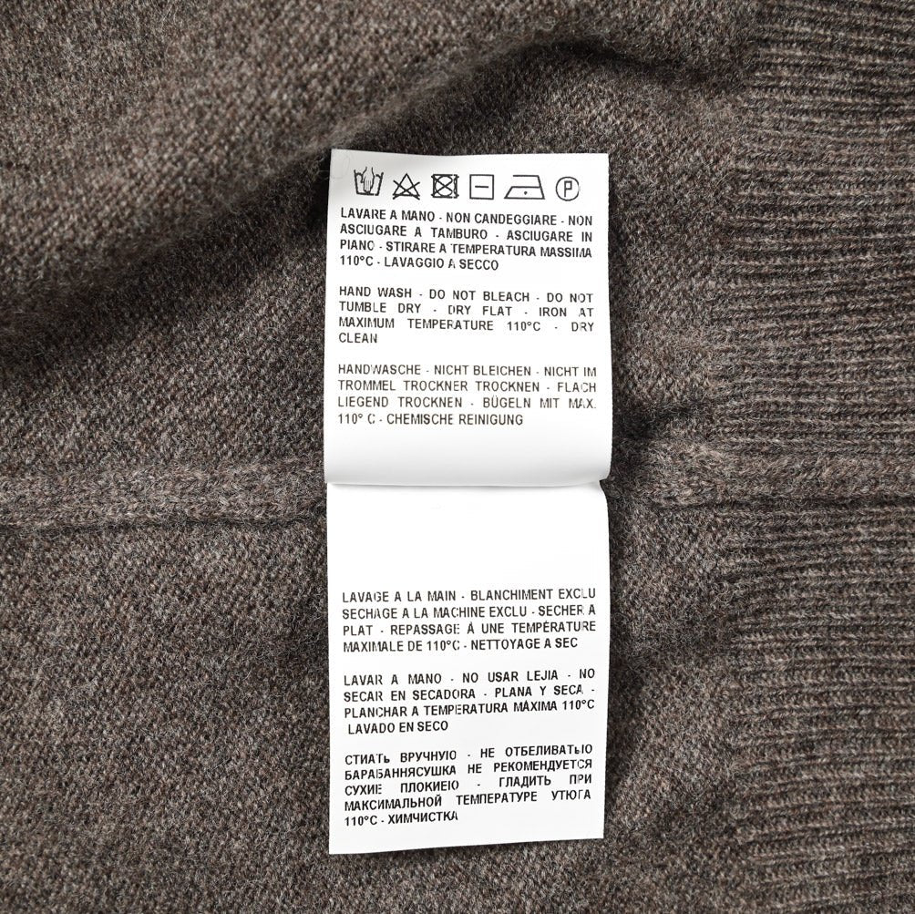 GRAN SASSO ヴァージンウールカシミヤ ハイゲージクルーネックニットセーター / SLOWEAR|400135|GUARDAROBA MILANO OFFICIAL STORE