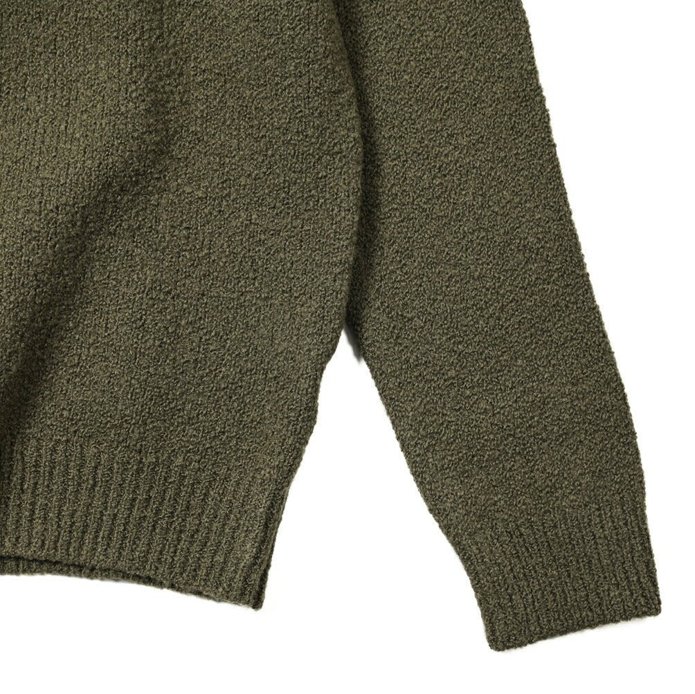 SALE|GRAN SASSO ウールカシミヤ ブークレニットパーカー / SLOWEAR|400137|GUARDAROBA MILANO OFFICIAL STORE