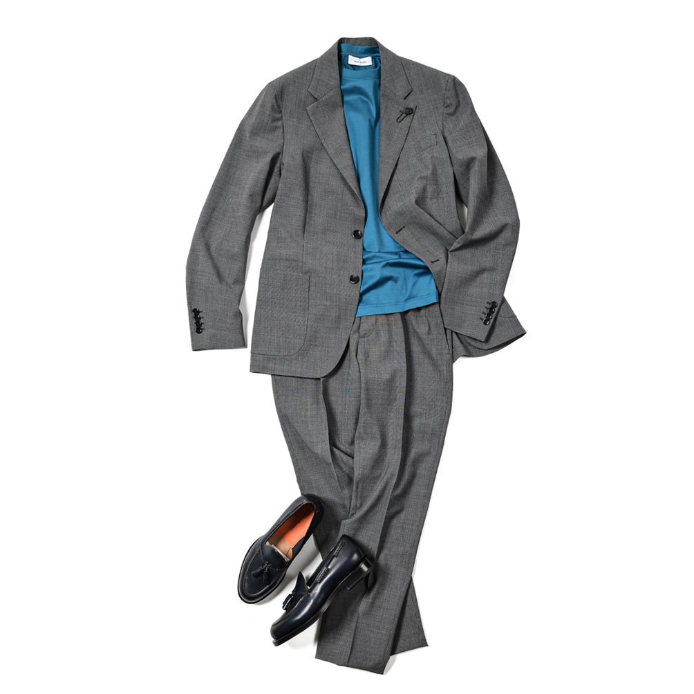 GRAN SASSO FILOSCOZIA マーセライズ スムースコットン クルーネック半袖Tシャツ / SLOWEAR|394247 - B - 44|GUARDAROBA MILANO OFFICIAL STORE