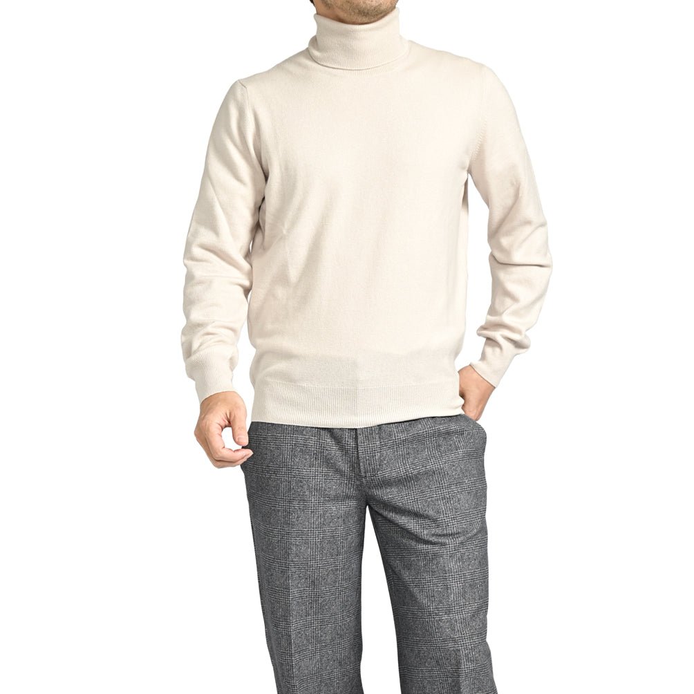 クーポン対象|GRAN SASSO ウールビスコースカシミヤ タートルネックハイゲージニットセーター / SLOWEAR|GUARDAROBA MILANO OFFICIAL STORE